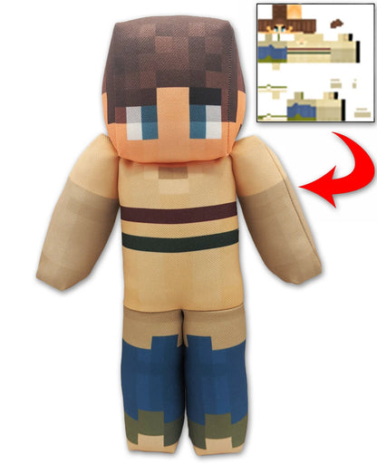 Custom Plush Toy Using Any Minecraft Java Edition Skin