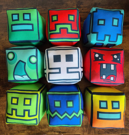 Geometry Dash Plush Toy Icon